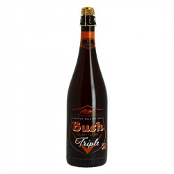 BUSH TRIPLE Bière Belge Ambrée75 cl