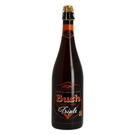 BUSH TRIPLE Bière Belge Ambrée75 cl