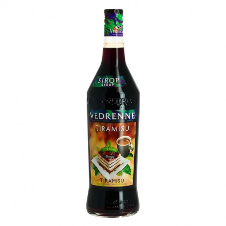 SIROP Tiramisu VEDRENNE 1 L
