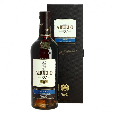 ABUELO 15 ANS Finition Fut de Porto Tawny Rhum du Panama