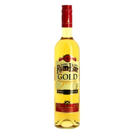 Rhum WORTHY PARK Bar Gold High Rhum de Jamaïque