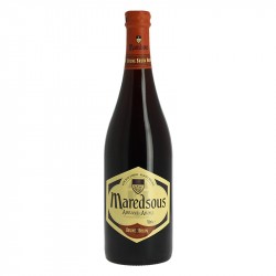 Bière Belge d'abbaye Brune Maredsous de tradition bénédictine 75 cl