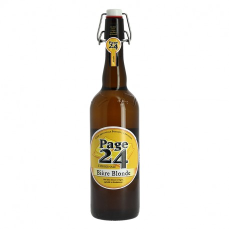 Page 24 Bière de Garde Blonde 75 cl