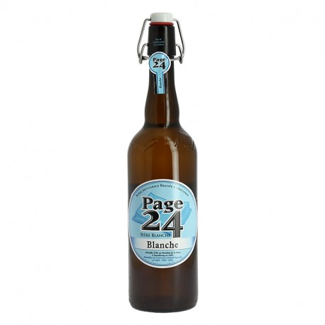 PAGE 24 Bière Blanche 75 cl