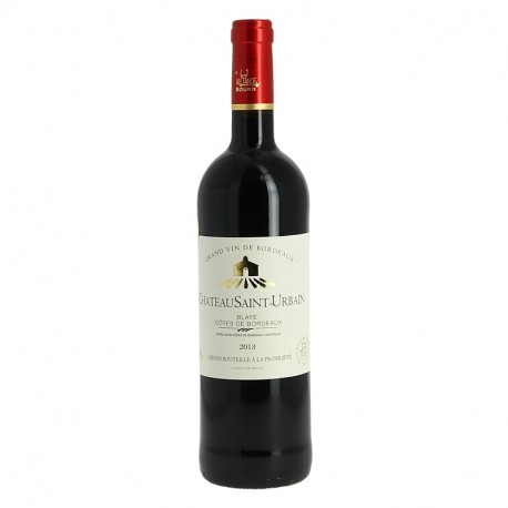 Château Saint Urbain Vin Rouge Blaye Côtes de Bordeaux