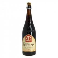 La Trappe Dubbel Bière Trappiste Brune de Hollande 75 cl