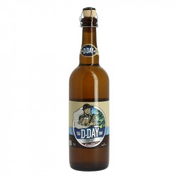 D-DAY Bière Blanche Aromatisée POMME 75 cl