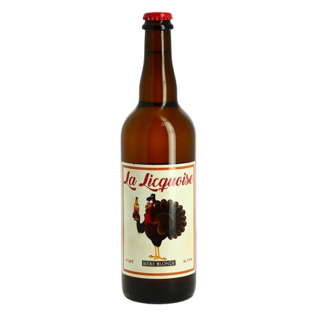 La LICQUOISE Bière Blonde 75 cl