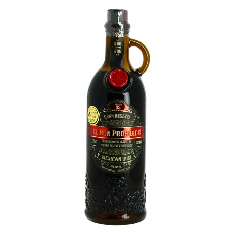 EL RON PROHIBIDO Solera 15 Rhum du Mexique