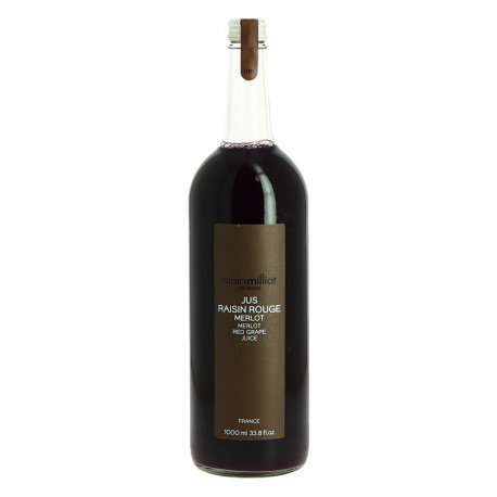 JUS DE RAISIN ROUGE MERLOT 1L MILLIAT