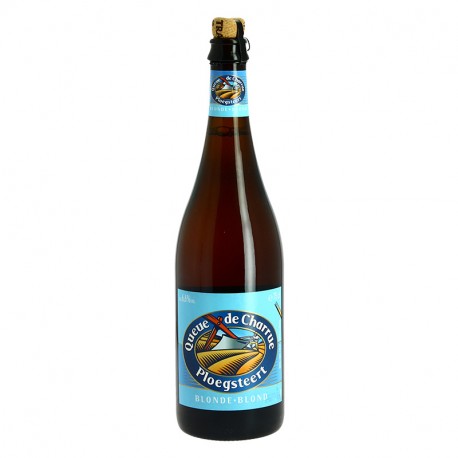 QUEUE DE CHARRUE Bière Belge Blonde 75cl