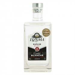 DZAMA CUVEE BLANCHE PRESTIGE Rhum Blanc de Madagascar 70 cl