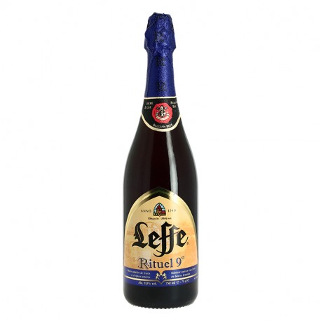 LEFFE RITUEL 9 ° 75 cl Bière Belge d'Abbaye