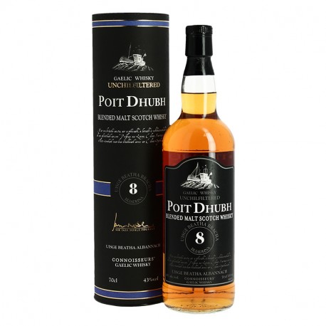 Poit Dhubh 8 ans Blended Malts Whisky Gaëlique