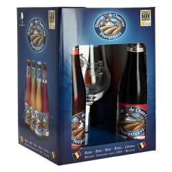 Coffret Bière Queue de Charrue 4x33cl + 1 Verre