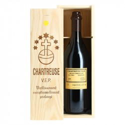 Chartreuse Jaune V.E.P 1L Coffret Bois