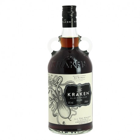 Rhum The KRAKEN Black Spiced Rum Rhum Epicé des Caraïbes 70 cl