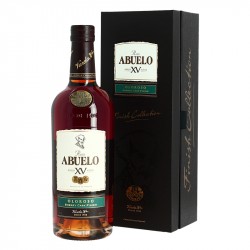 Rhum ABUELO 15 ans Ron finition fût de Sherry OLOROSO