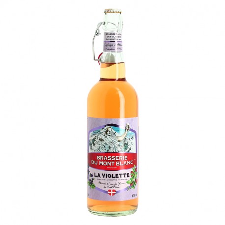 La Violette de la Brasserie du Mont Blanc 75 cl
