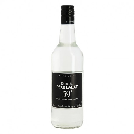 PERE LABAT BLANC 59° Rhum Agricole de Marie Galante 70 cl