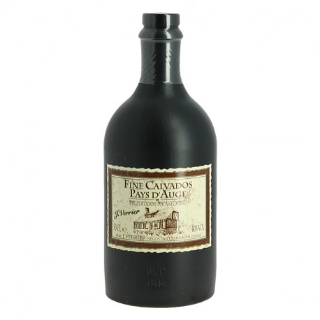 Fine Calvados Pays d'Auge Cruchon Grés Verrier 50cl