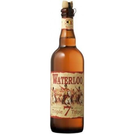 WATERLOO Bière Belge Blonde Triple 75 cl