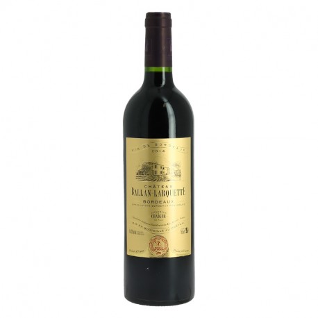 Château Ballan Larquette Bordeaux Rouge Vignerons Indépendant