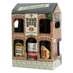 COFFRET ESTAMINET Bières des Hauts de France 6 X 33 cl