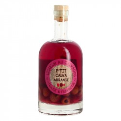 P'tit CALVA Arrangé Fraise Framboise 50 cl Liqueur au Calvados