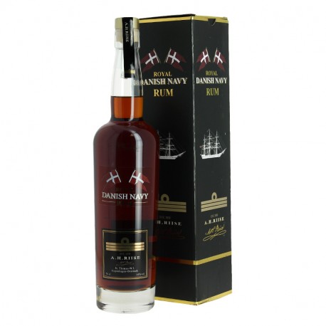 Rhum A H Riise ROYAL DANISH NAVY Rhum des Caraïbes 70 cl