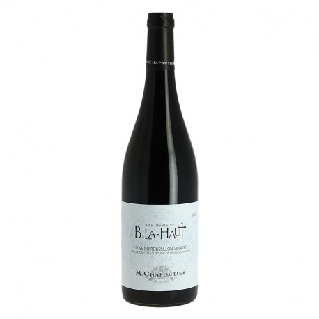 Les Vignes de Bila-Haut Côtes du Roussillon Vin BIO Rouge par Chapoutier