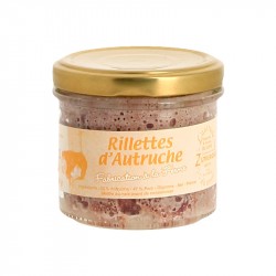Rillette d'AUTRUCHE 100 gr