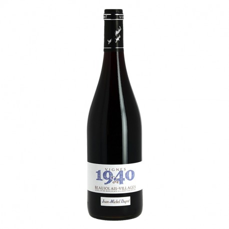 BEAUJOLAIS VILLAGES Vin Rouge DUPRE VIGNES de 1940