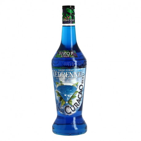 SIROP VEDRENNE 70CL CURACAO BLEU