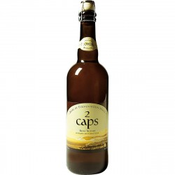 Bière des 2 caps Blonde 75 cl