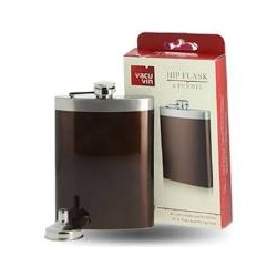 VACUVIN Flasque à Alcool 24 cl + Entonnoir