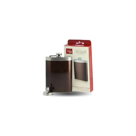 VACUVIN Flasque à Alcool 24 cl + Entonnoir