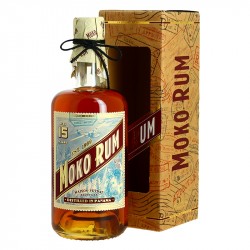 RHUM MOKO 15 ans Rhum Traditionnel du Panama fini en fût de Cognac