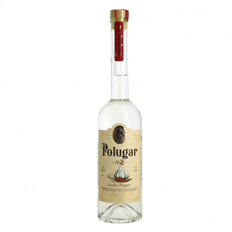 Polugar N°2 Garlic & Pepper vodka aromatisée ail et poivre