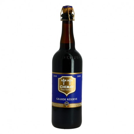 CHIMAY BLEUE Bière BELGE TRIPLE TRAPPISTE 75 cl