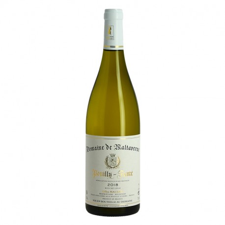Pouilly Fumé par le Domaine Maltaverne Vin Blanc de la Loire 