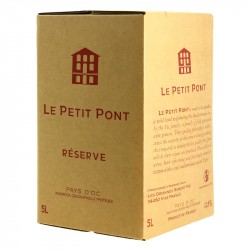 Le Petit Pont Vin Blanc Reserve Pays d'Oc 5 Litres
