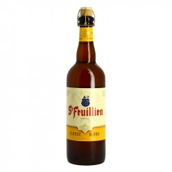 St FEUILLIEN Bière belge blonde d'Abbaye 75cl