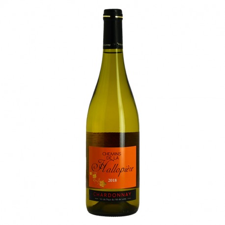 HALLOPIERE Chardonnay Vin Blanc du Val de Loire