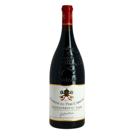 Châteauneuf du Pape du domaine du Père Caboche Vin Rouge en Magnum 1.5 l