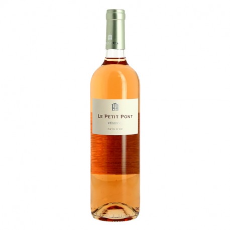 Le PETIT PONT vin rosé du Pays d'Oc par Preignes le Vieux