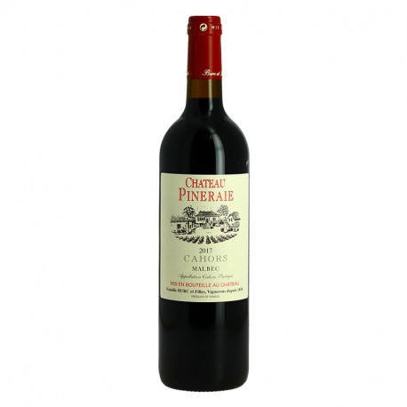 Château Pineraie Cahors Vin Rouge du Sud-Ouest Label Terra Vitis