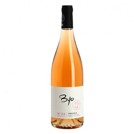 UBY rosé Bio Domaine UBY Vin Rosé Bio N°26