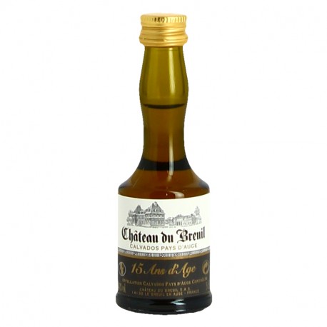 Mignonette 3 cl Château du Breuil Calvados 15 ans