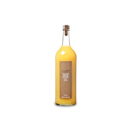 Nectar de peche blanche Alain Milliat 1 litre